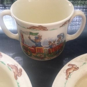 Rabbit collectors tea set